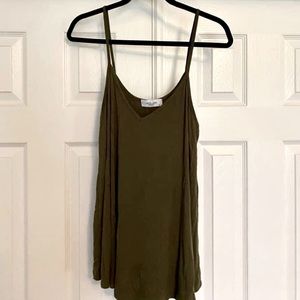 CJLA favorite spaghetti strap tank.